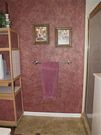 Bathroom walls decorated in faux paint finish ScriptIllusion Tuscan Red
