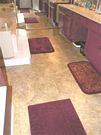 Bathroom floors decorated in faux paint finish Hearthstone Multi