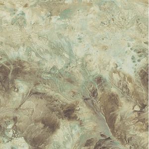 5807080 Onyx Teal Paper Illusion Faux Finish Wallpaper