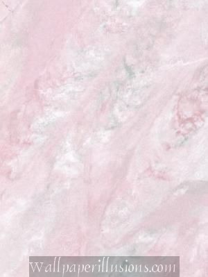 5813185 Travertine Powder Room Pink Paper Illusion Faux Finish Wallpaper